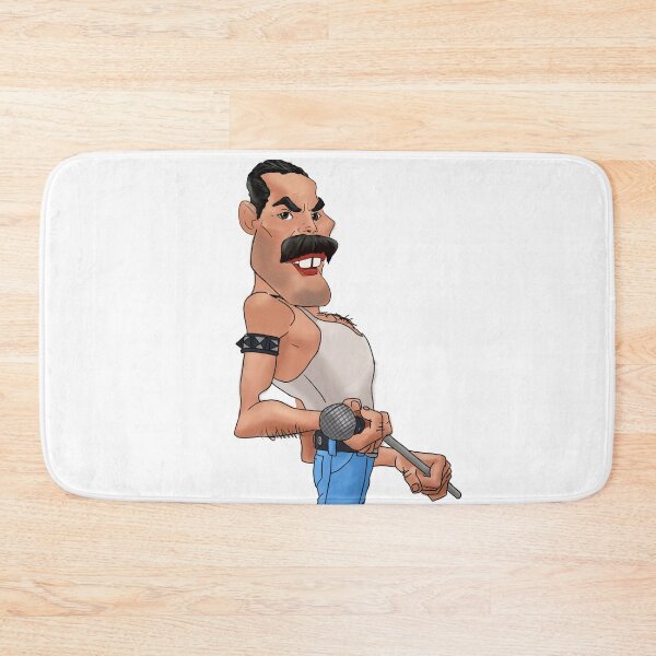 Item preview, custom caricatures! Freddie Mercury designed and sold by Borbulhastudio.