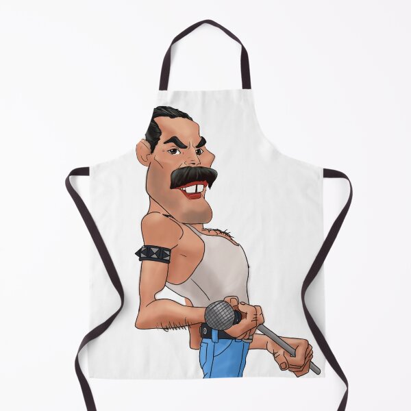 Item preview, custom caricatures! Freddie Mercury designed and sold by Borbulhastudio.