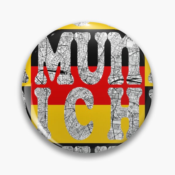Item preview, Munich City Map Typography – Germany Urban Art with Bavarian Style designed and sold by Michael van der Hoorn.
