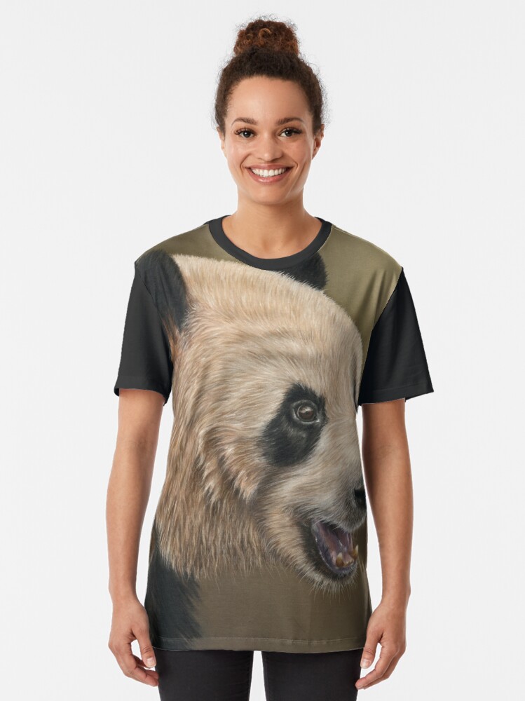 Alternate view of Giant Panda Graphic T-Shirt
