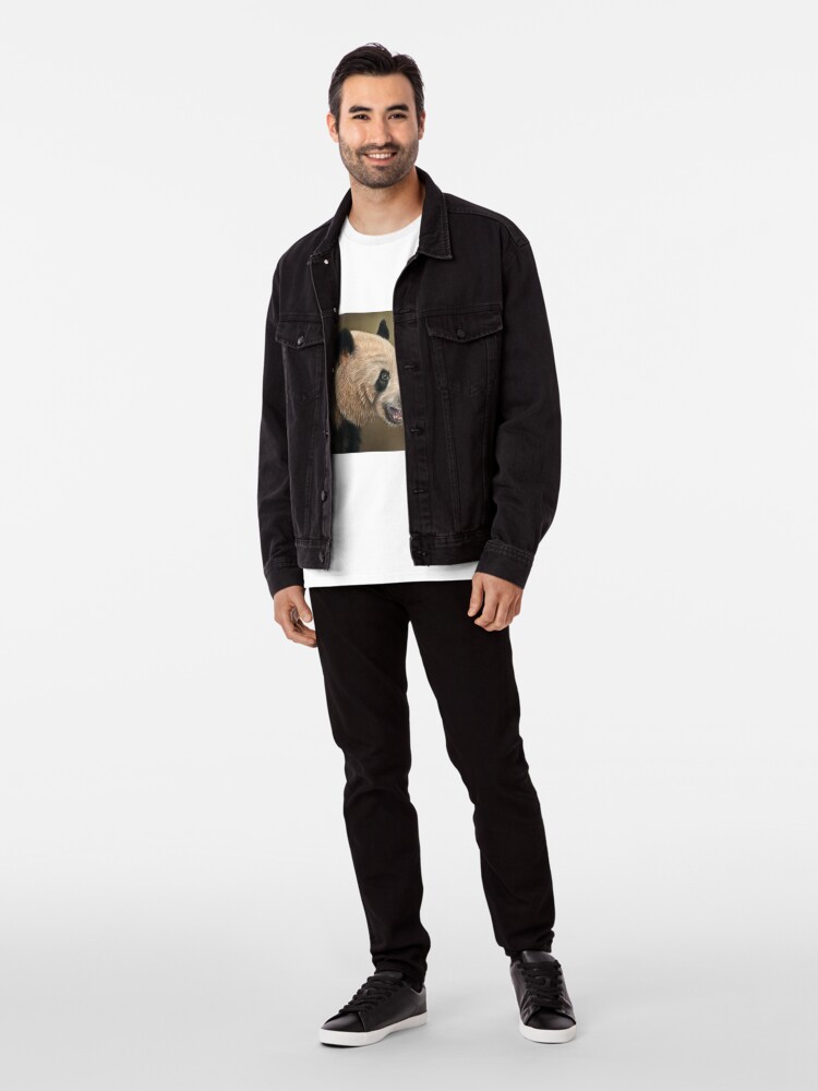Alternate view of Giant Panda Premium T-Shirt