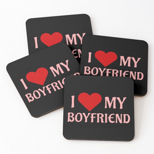 Item preview, love heart my boyfriend romance valentines pink designed and sold by Gossip Rag.