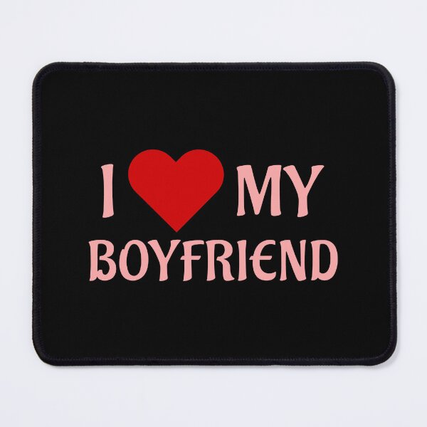 Item preview, love heart my boyfriend romance valentines pink designed and sold by Gossip Rag.
