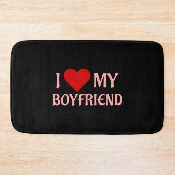 Item preview, love heart my boyfriend romance valentines pink designed and sold by Gossip Rag.