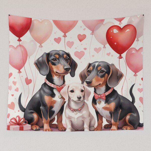 Item preview, Dachshunds Valentines designed and sold by Wags & Tails.