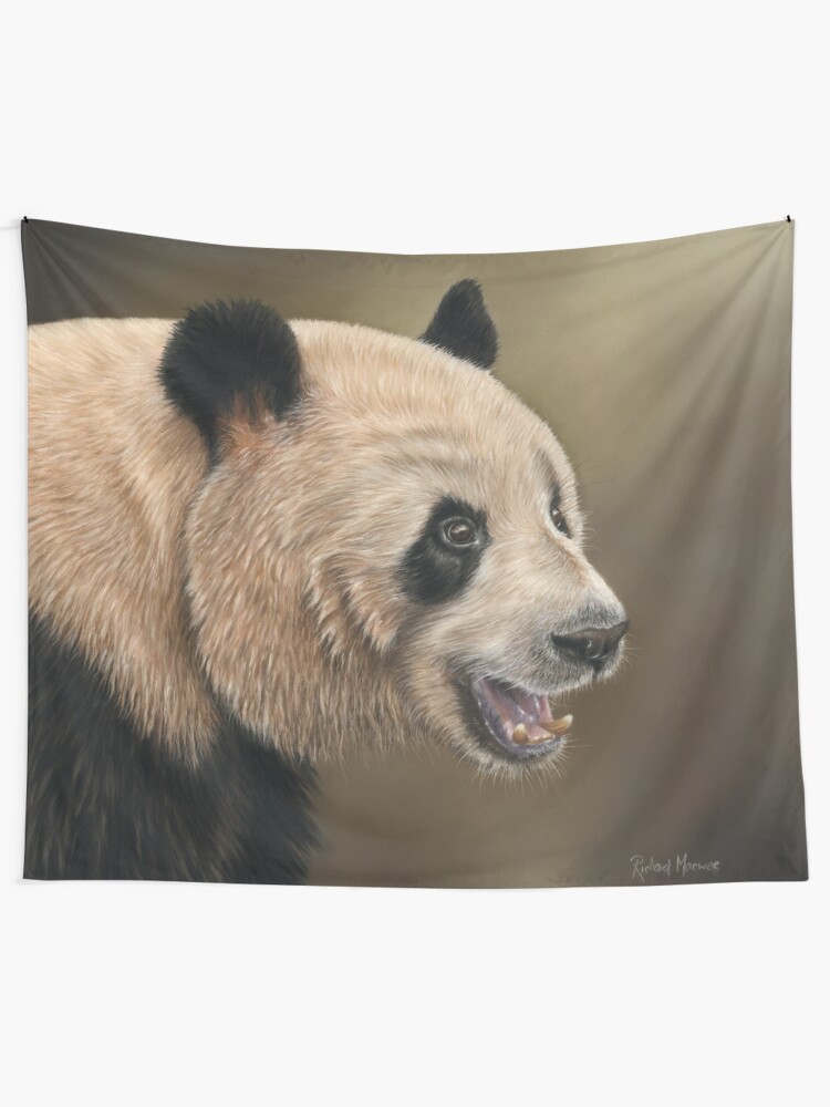 Alternate view of Giant Panda Tapestry