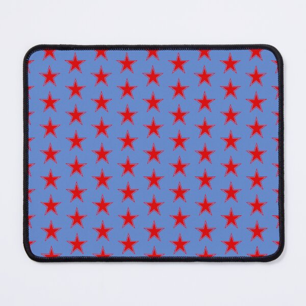 Item preview, Double Red Star Geometric Art | Bold Abstract Design designed and sold by Phat Dog Designs .