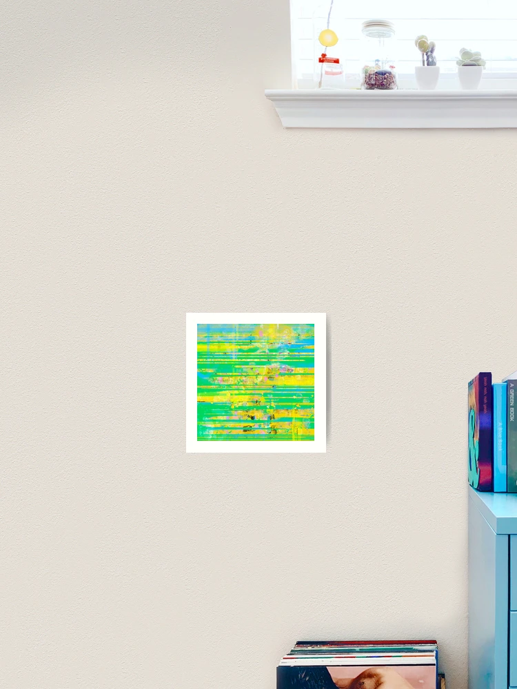 Thumbnail 2 von 3, Kunstdruck, Groovy Green + Static 77 designt und verkauft von Roco47.