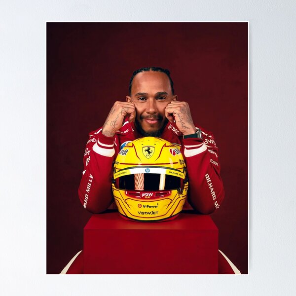 Item preview, Lewis Hamilton -Scuderia designed and sold by Not Hugo.