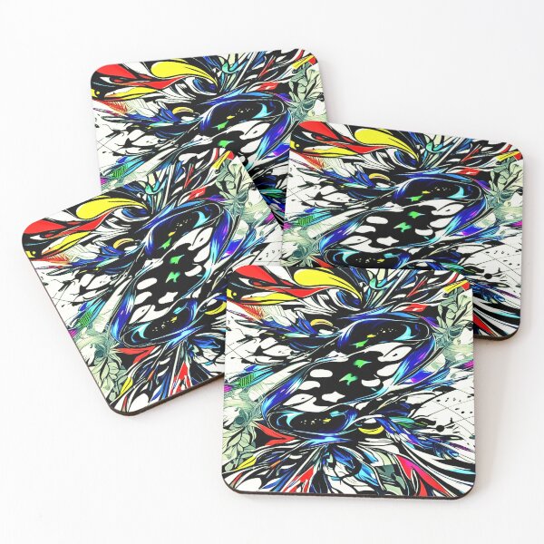 Item preview, Nebula Fusion Camo Vibrant Rainbow Dynamic Abstract Pattern designed and sold by CamouflageLab.