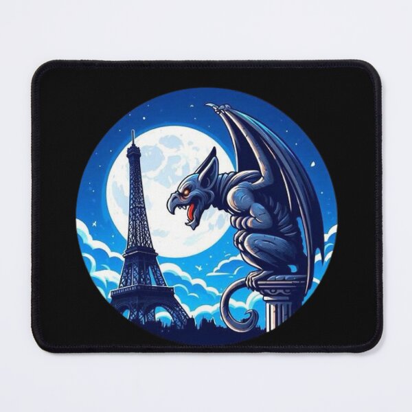 Item preview, Paris, France Gargoyle Full Moon designed and sold by Myra365Art.