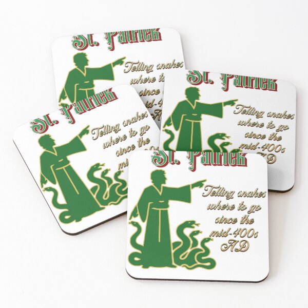 Aperçu de l'œuvre La Saint-Patrick, chasser les serpents créée et vendue par FlagshipGoods.