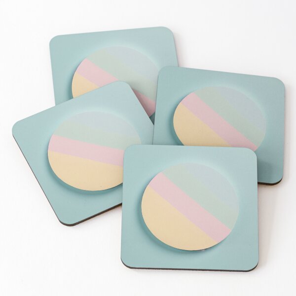 Item preview, Round Pastel on solid background designed and sold by Jezster.