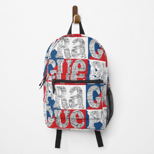 Item preview, Prague City Map Typography – Czech Republic Travel Art with Flag designed and sold by Michael van der Hoorn.