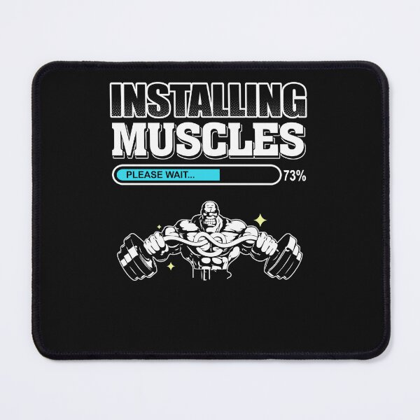Item preview, Bodybuilding Installing Muscles Please wait designed and sold by StreetArtPro.
