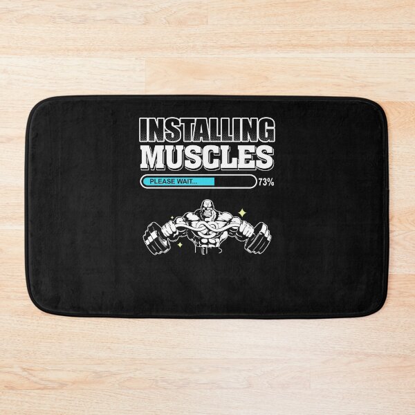 Item preview, Bodybuilding Installing Muscles Please wait designed and sold by StreetArtPro.