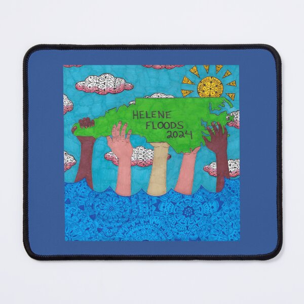 Item preview, Helene Floods North Carolina Fundraiser Design designed and sold by The Rage Garden.