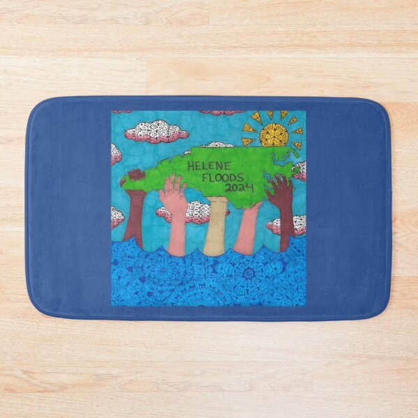Item preview, Helene Floods North Carolina Fundraiser Design designed and sold by The Rage Garden.