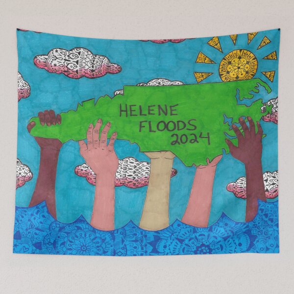 Item preview, Helene Floods North Carolina Fundraiser Design designed and sold by The Rage Garden.