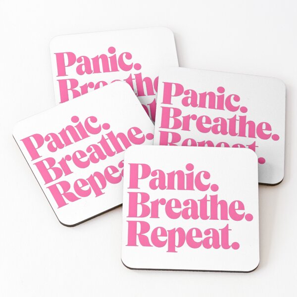 Item preview, Mental Health Humor: Panic. Breathe. Repeat. designed and sold by Artflow Pixel Studios.