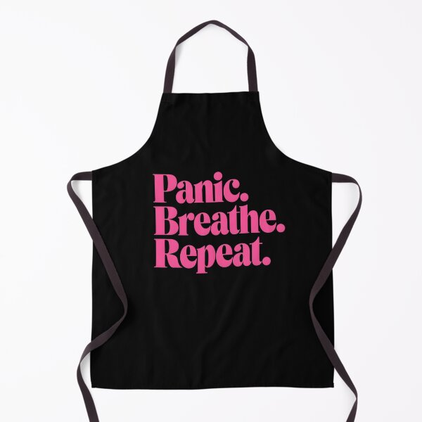Item preview, Mental Health Humor: Panic. Breathe. Repeat. designed and sold by Artflow Pixel Studios.
