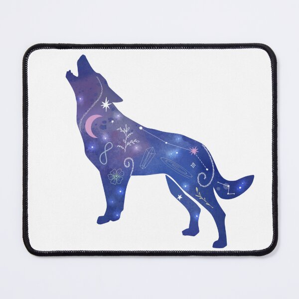 Item preview, Celestial Wolf designed and sold by Fox Tale Studio.