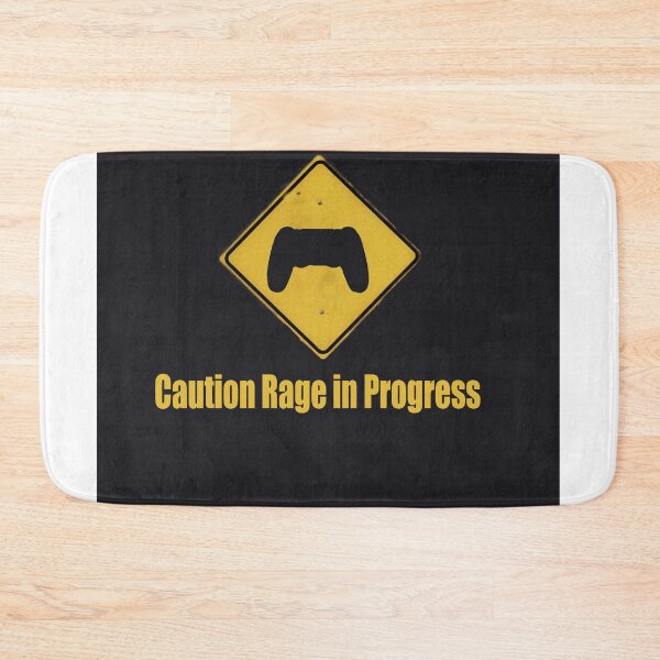 Item preview, Caution: Gamer Rage Zone designed and sold by J&S Designs.