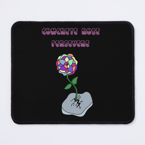 Item preview, Concrete rose persevere designed and sold by WhimsyHeartArt.