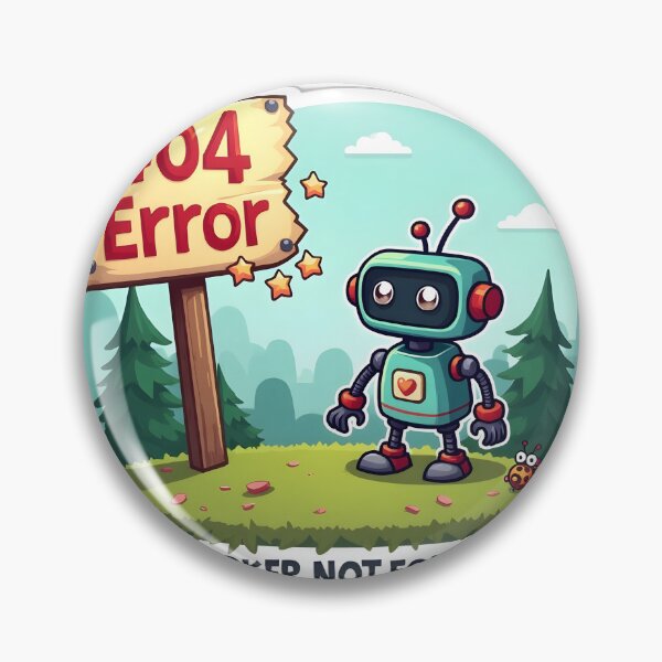 Item preview, 404 Error - Sticker Not Found designed and sold by JossDesign15.