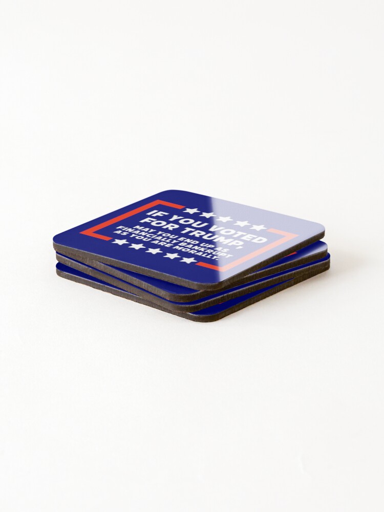 Thumbnail 4 of 5, Coasters (Set of 4), Bankrupt  designed and sold by RACHELDF.