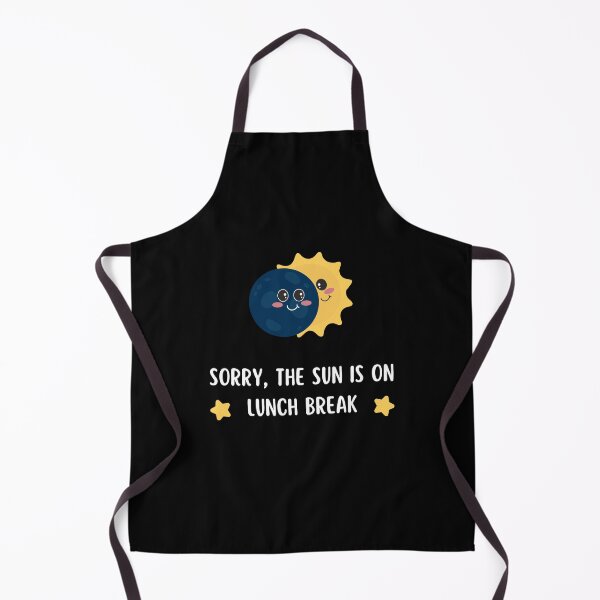 Item preview, Sorry, the sun is on lunch break - cute eclipse designed and sold by PHRASEandSTYLE.