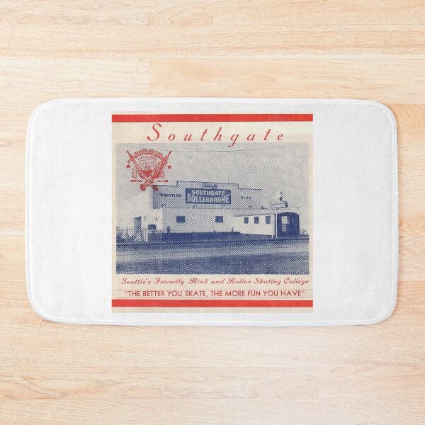 Item preview, Southgate Rollerdrome Seattle Washington Roller Skating Rink Sticker Decal Label Design 2 designed and sold by tislord.