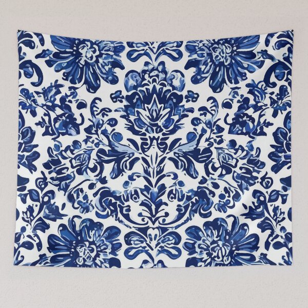 Item preview, Gzhel Russian pattern Watercolor designed and sold by Grypis.