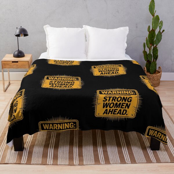 Item preview, Warning: Strong Women Ahead - International Women’s Day | 8th March designed and sold by TeesByAngelzB.