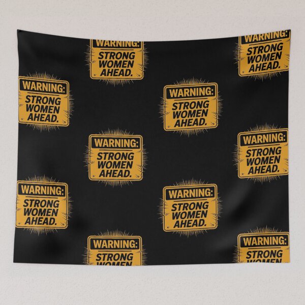 Item preview, Warning: Strong Women Ahead - International Women’s Day | 8th March designed and sold by TeesByAngelzB.