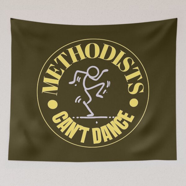 Item preview, Methodists Can't Dance  designed and sold by Sanctum Icons.
