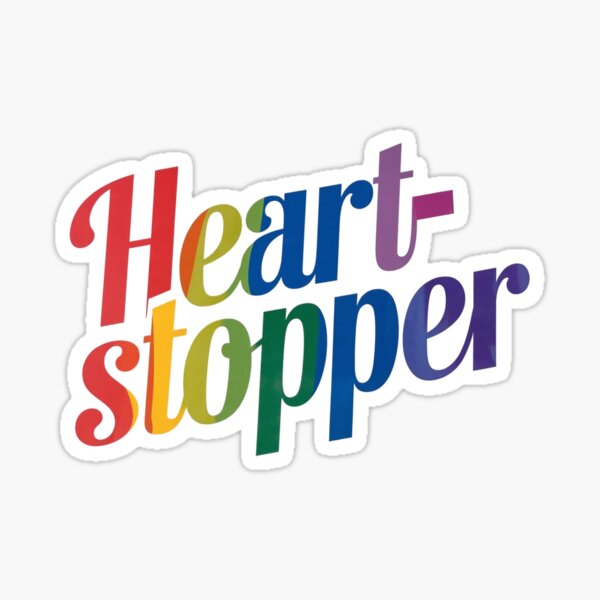 Vista previa del artículo con la obra «Pegatina Heartstopper», diseñado y vendido por VintageStyle ..