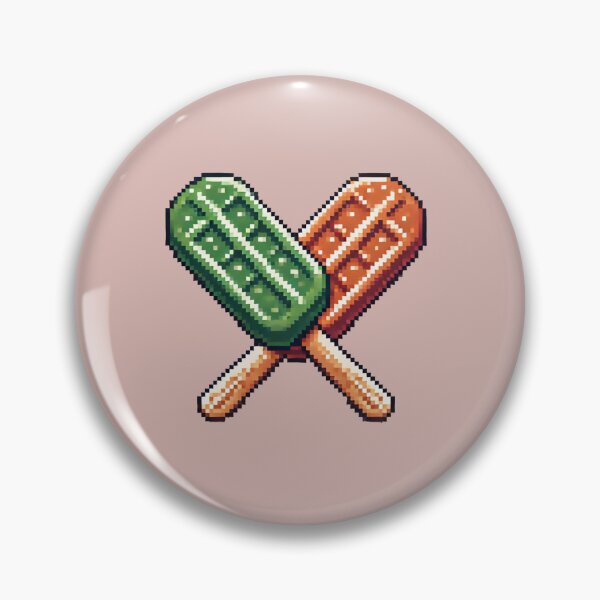 Item preview, Just Forest Green & Burnt Orange Ice Cream Bars designed and sold by Fontible.