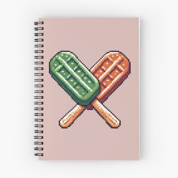 Item preview, Just Forest Green & Burnt Orange Ice Cream Bars designed and sold by Fontible.