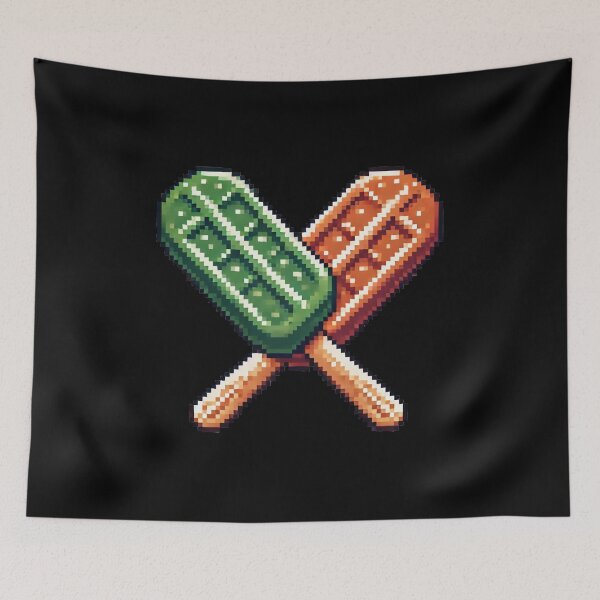 Item preview, Just Forest Green & Burnt Orange Ice Cream Bars designed and sold by Fontible.