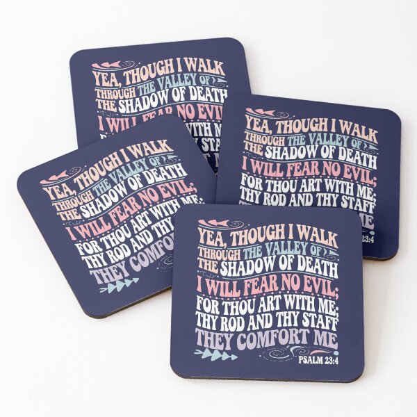 Item preview, Psalm 23:4 designed and sold by Gentle40Winks.