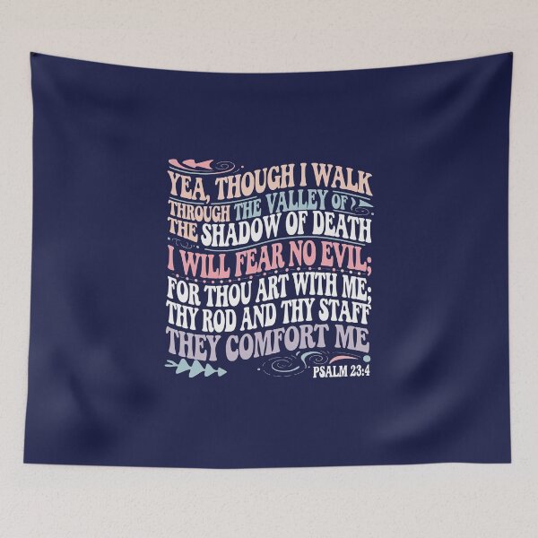 Item preview, Psalm 23:4 designed and sold by Gentle40Winks.