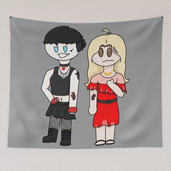 Item preview, "Tattoo Date" Moth and Ryan - Lonely Vampire Valentine's Day  designed and sold by Fallen-101.