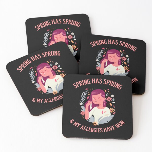 Item preview, Spring has Sprung & my allergies have won designed and sold by 87-Aesthetics.