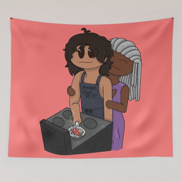 Item preview, "Cooking" Ash and Mimi - Lonely Vampire Valentine's Day  designed and sold by Fallen-101.