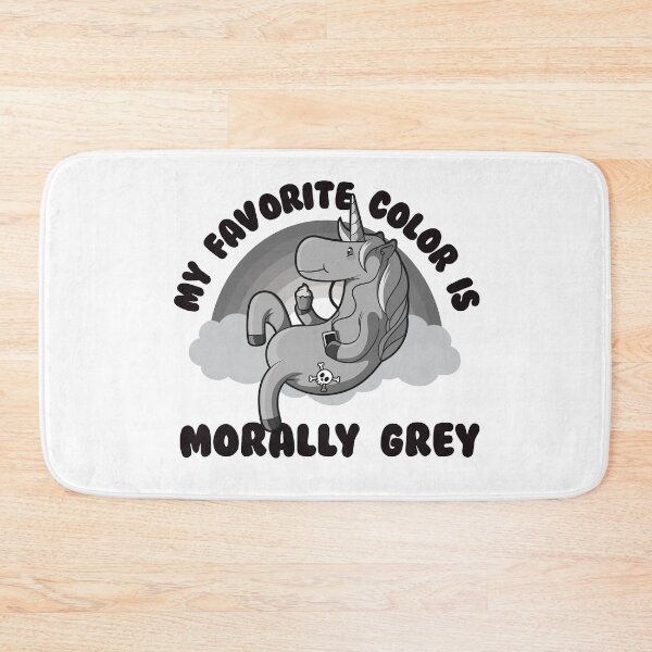 Item preview, Morally Grey unicorn (US spelling) designed and sold by messy-nessie.