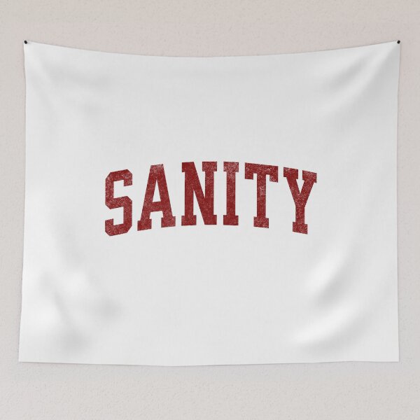 Item preview,  Funny Retro Red Sanity designed and sold by HosvPrint .s.