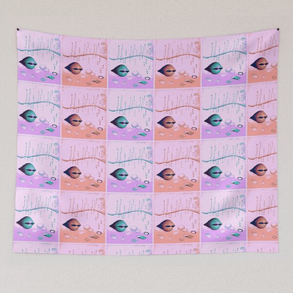Item preview, Clams in Warhol art style, vintage antique Japan designed and sold by killies.