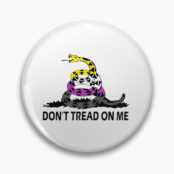 Item preview, Non Binary Gadsen Flag designed and sold by PiperTheArtist.