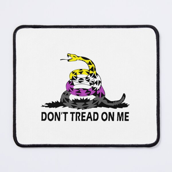 Item preview, Non Binary Gadsen Flag designed and sold by PiperTheArtist.